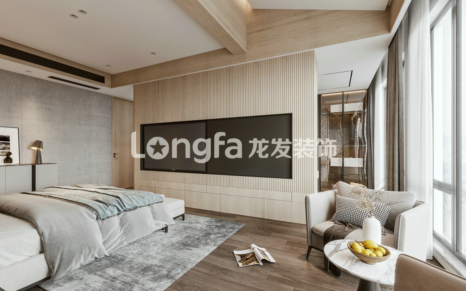 龍發(fā)裝飾七彩云南古滇名城聯排別墅效果圖